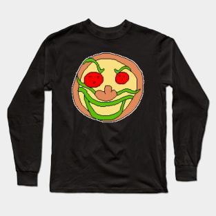 Pizza Face Long Sleeve T-Shirt